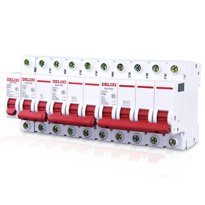Выключатель DELIXI MCB 1P 10A 20A 32A 63A для автоматизации умного дома DIY|Модули дома| |