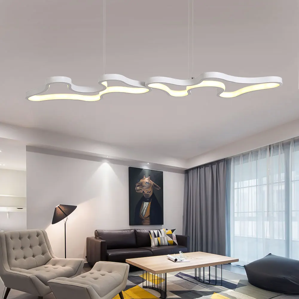 Современные светодиодные подвесные светильники Hanglamp Алюминий удаленного