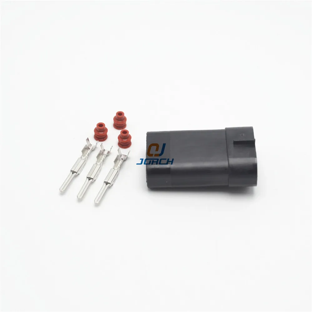 Бесплатная доставка 5 комплектов 3-контактный водонепроницаемый разъем