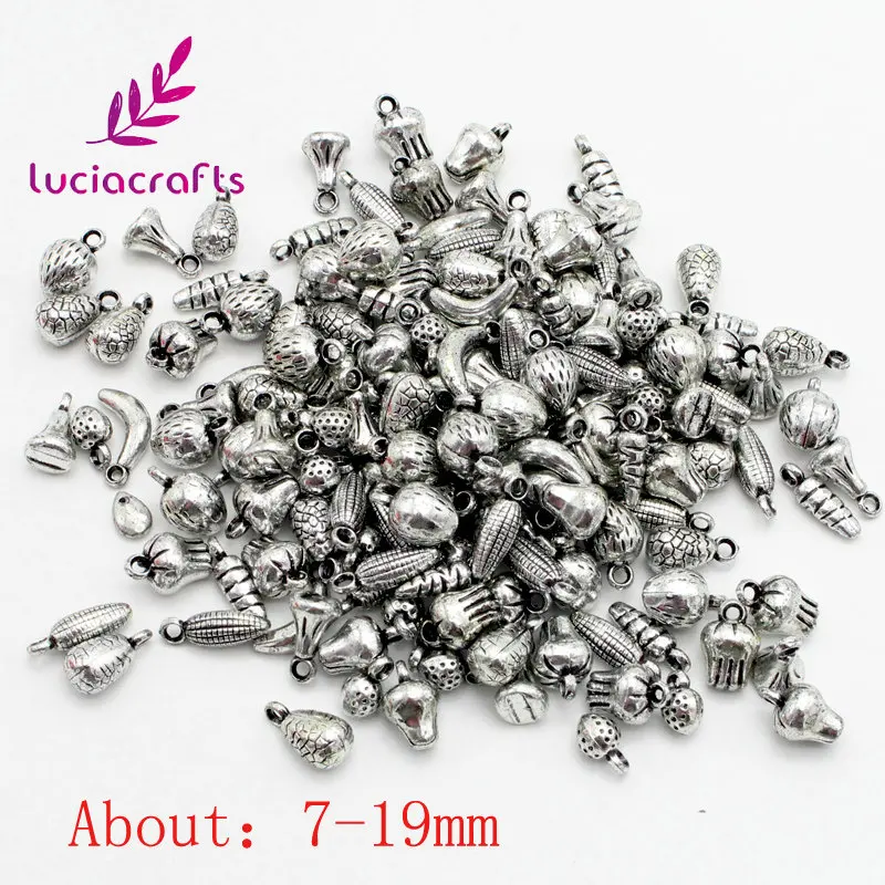 Lucia crafts 20 г/пакет Акриловые бисер смешанный цвет модные бусины G0510