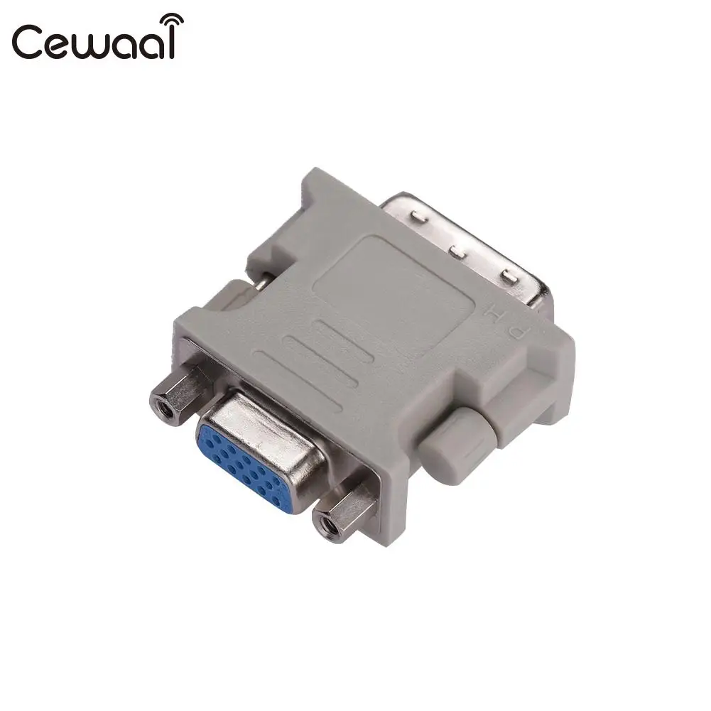 DVI 24 + 5 мужчин и женщин VGA Порты разъёмы Converter монитор Графика Vedio HDTV адаптер|Кабели