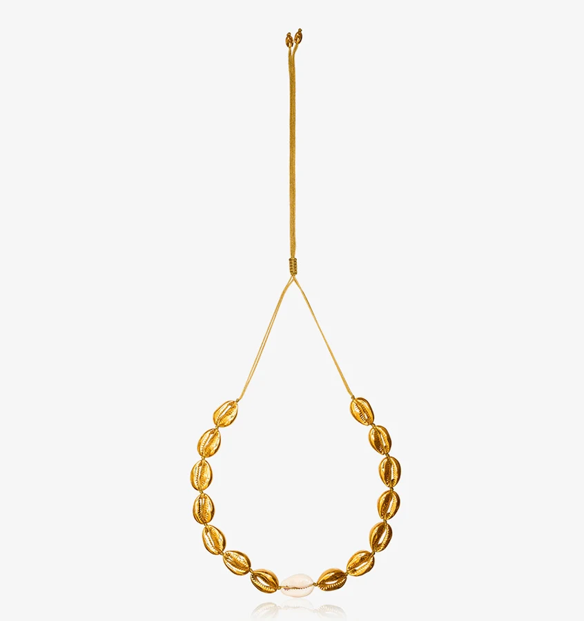 Заявление Bijoux Femme пляжные золото вентилятор Морская ракушка с гребешком женское ожерелье, бохо богемское короткое ожерелье колье-чокер гребень ожерелье с раковинами ювелирные изделия