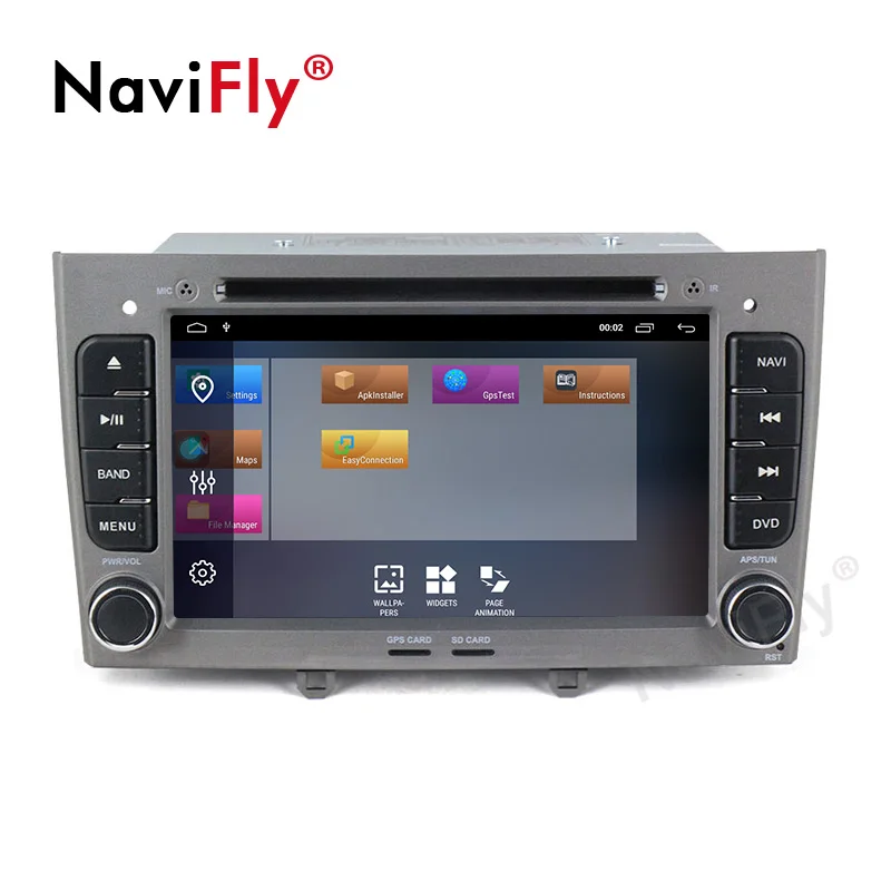 Автомобильный dvd Радио мультимедийный плеер Android 9 1 для peugeot 408 308 308SW gps навигация SWC