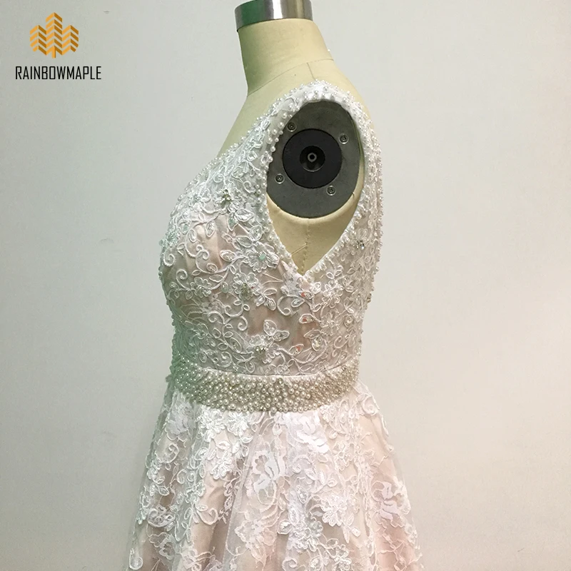 Милый Кот/Обнаженная Кружева Короткие вечерние платья 2017 Сексуальная спинки v