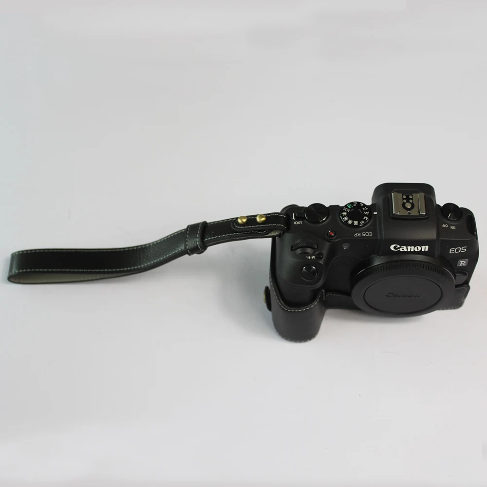 Чехол для камеры из натуральной кожи получехол Canon EOS RP r p с отверстием