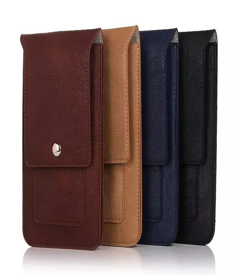 Двухслойная поясная сумка с карабином и карманами для AllCall Mix 2/ Madrid/ Rio S чехол