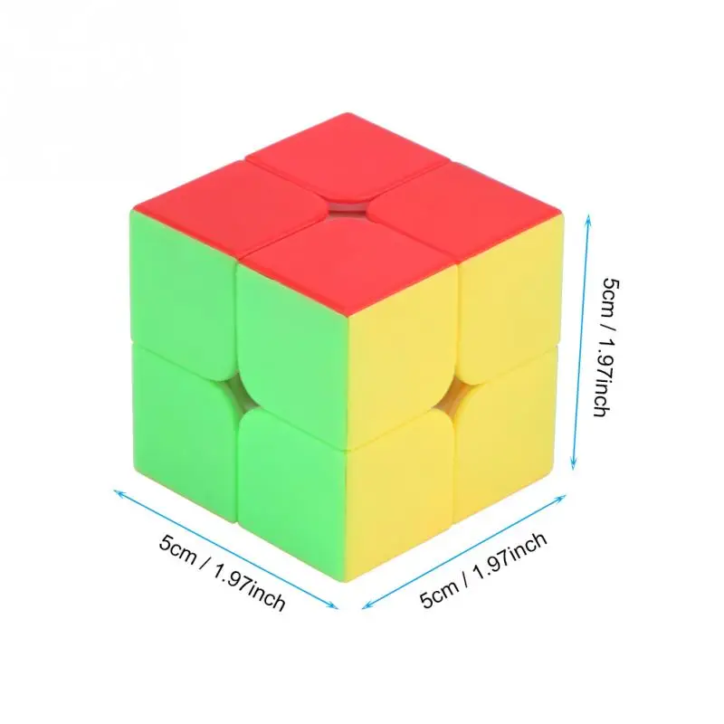 Magic cubes 2x2x2 6 Sides Speed cube cubo magico cubos Plastic Educational Toys Brain Games for Children Gift | Игрушки и хобби