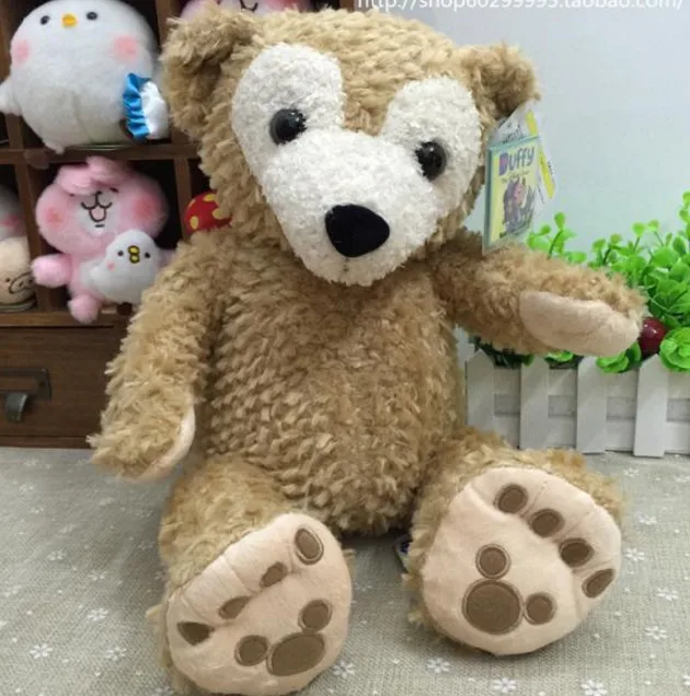 duffy bear plush toy Рюкзак Duffy Bear Shellie May, школьная сумка, рождественский подарок для детей, милый - Цвет: duffy bear plush toy