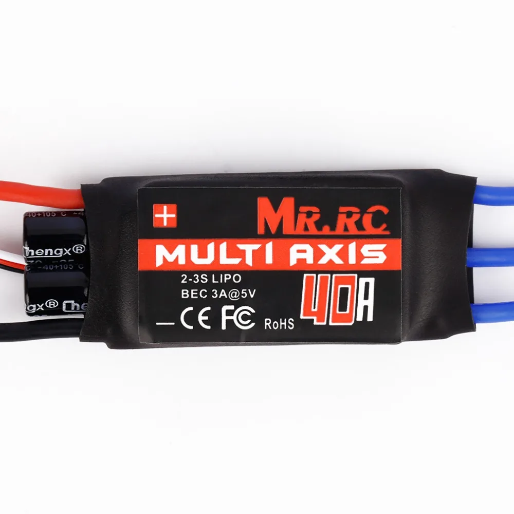 MR. RC 40A бесщеточный ESC контроллер скорости для F450/F550 Multirotor самолетов | Игрушки и