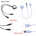 USB5,5 штепсельная вилка постоянного тока, 5-24 в, мини-светодиодный фонарь, детектор, фонарь для шкафа, сенсорный переключатель под кроватью