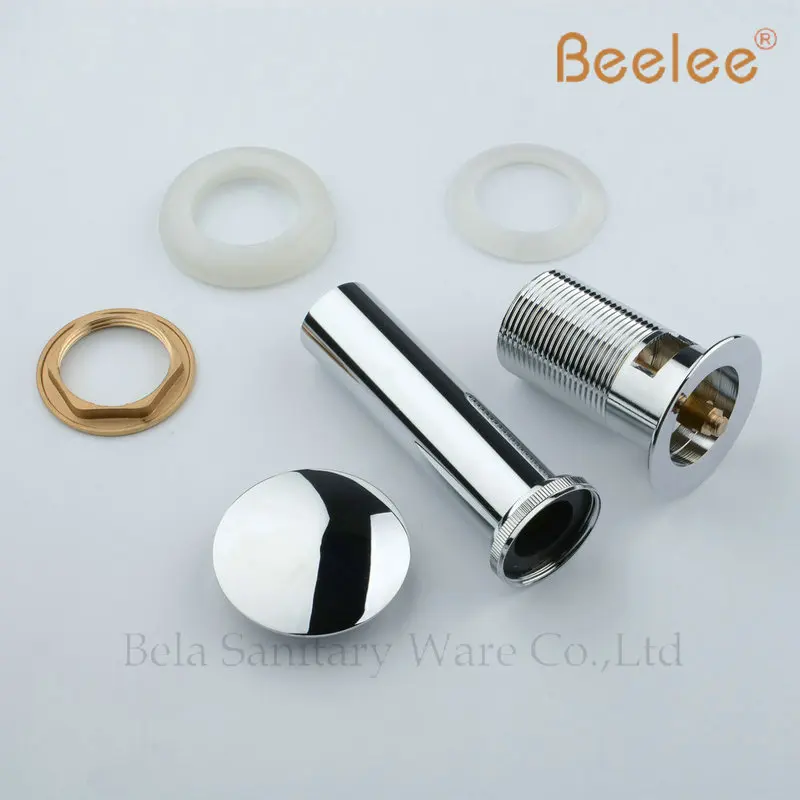 Beelee BL8101C Бесплатная доставка хромированный медный выдвижной Слив для раковины с