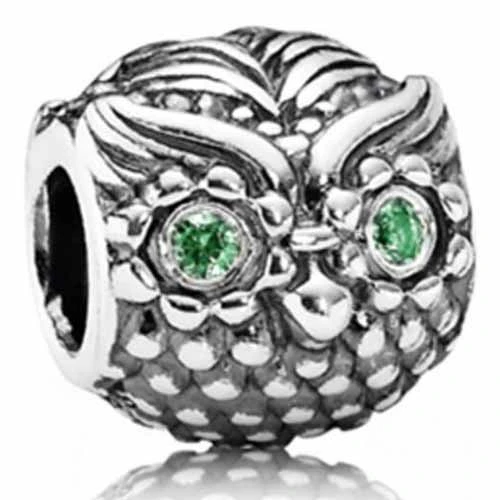 Винтажный серебряный цвет с изображением животных слона дельфина Совы Сплав