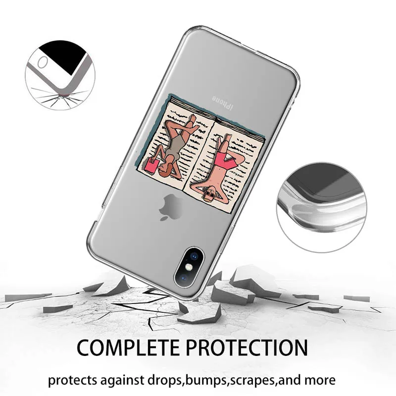 USLION чехол для телефона iPhone 6 6s 7 8 Plus 5 5S SE Забавный мультяшный Мальчик мягкий TPU