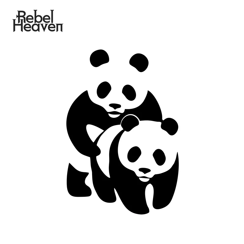 Rebel Heaven забавная панда BRAAAP мотоциклетная крутая виниловая наклейка Pennywise JDM для