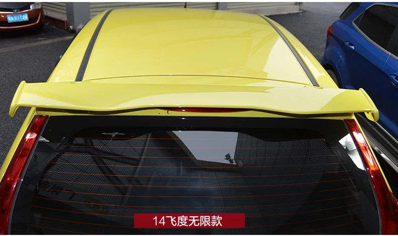Подходит для HONDA Fit 2014 2016 ABS задний спойлер заднего крыла разные цвета спойлер|rear