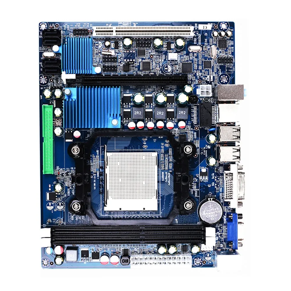 AMD A78 A780V + SB700 розетка AM3 материнская плата Micro ATX 8 ГБ 2 DDR3 для 940 938 Phenom Althon