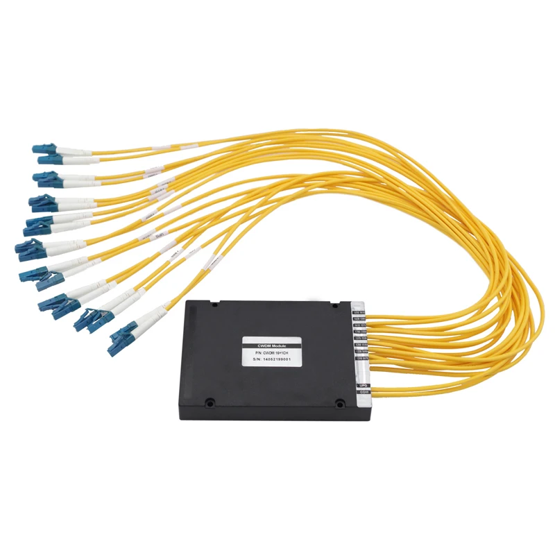 8-канальный CWDM 1U для монтажа в стойку Mux и Demux длина волны 1270-1610 нм SFP-оптический