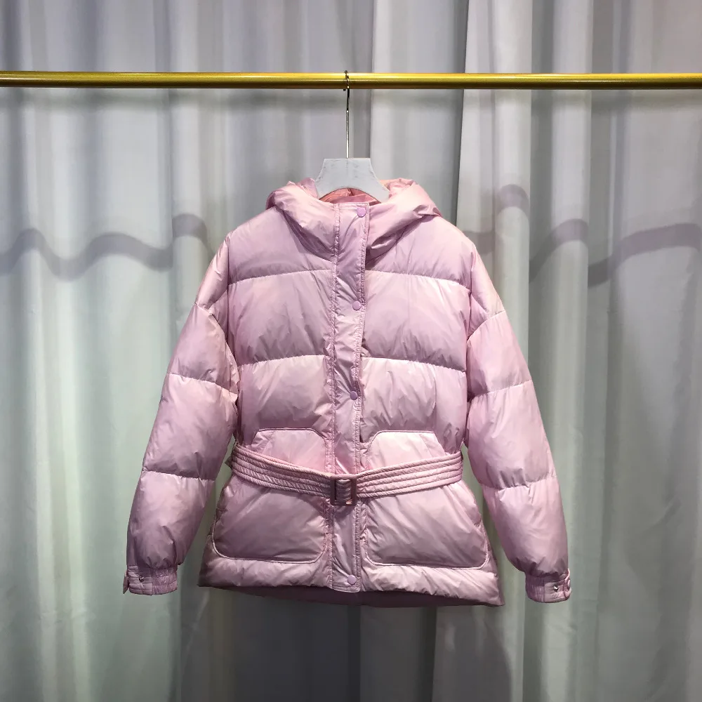 Женский пуховик зимняя куртка 2018 Женская парка женское свободное теплое пальто