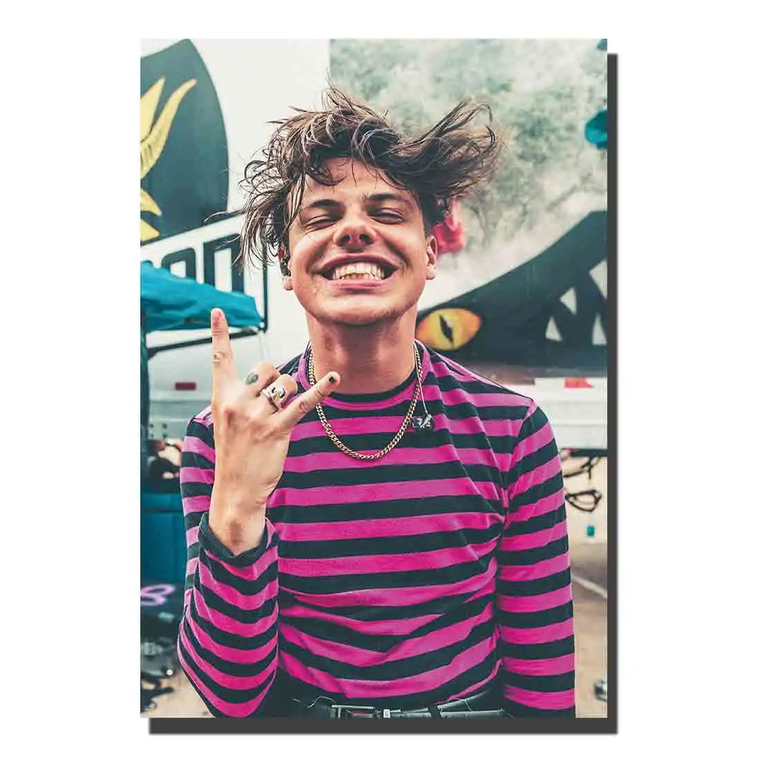 Настенный декор художественный постер Yungblud музыкальный певец рок 24x36 14x21