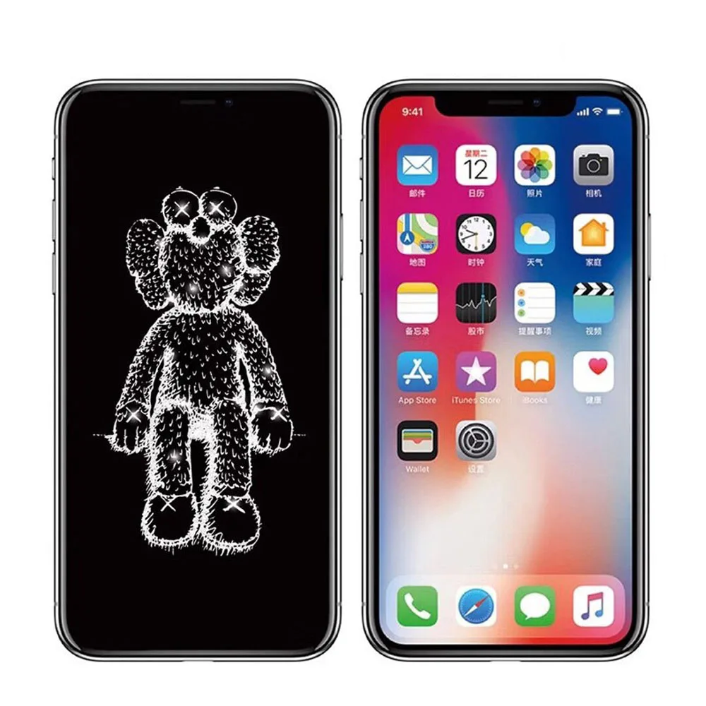 B5 9D Закаленное стекло протектор экрана для iPhone X XS Max XR противоударный Экстра чувствительный сенсорный телефон аксессуары полная защитная пленка - Color: B5