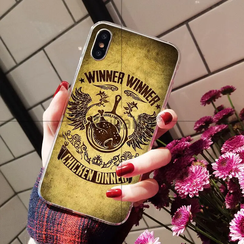 Ruicaica Game PUBG прозрачный мягкий силиконовый чехол для телефона из ТПУ iPhone 8 7 6 6S Plus 5 5S