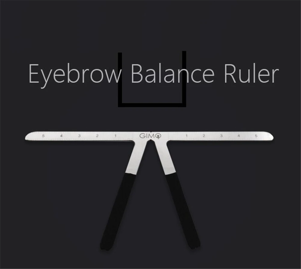 Перманентный макияж тату линейка для бровей измерительный инструмент