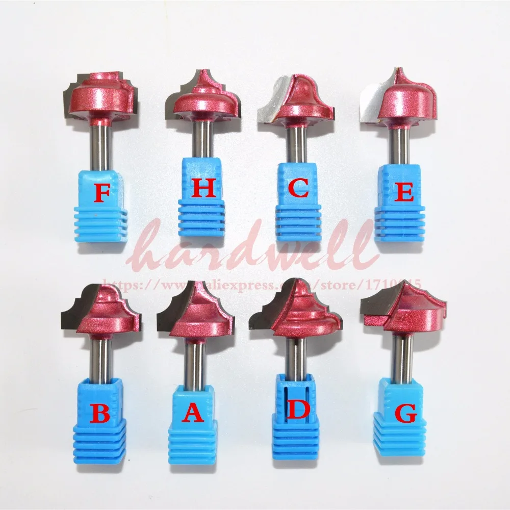 Деревообрабатывающий фрезерный станок с 6 мм хвостовиком Фрезерный резак из