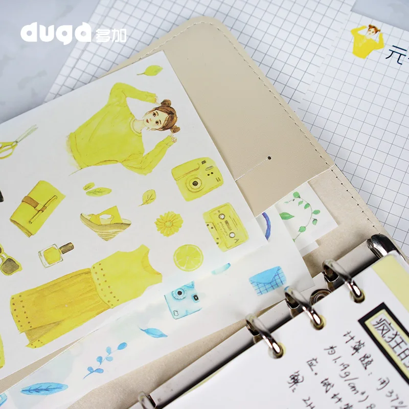 1 упаковка наклеек для девочек рисунок альбом скрапбукинга ручная книга дневник