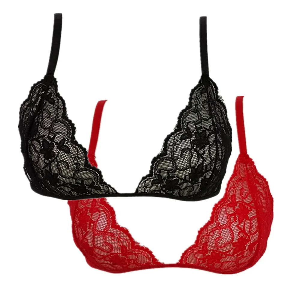 2 шт./лот женский кружевной беспроводной бюстгальтер без косточек ультра тонкий