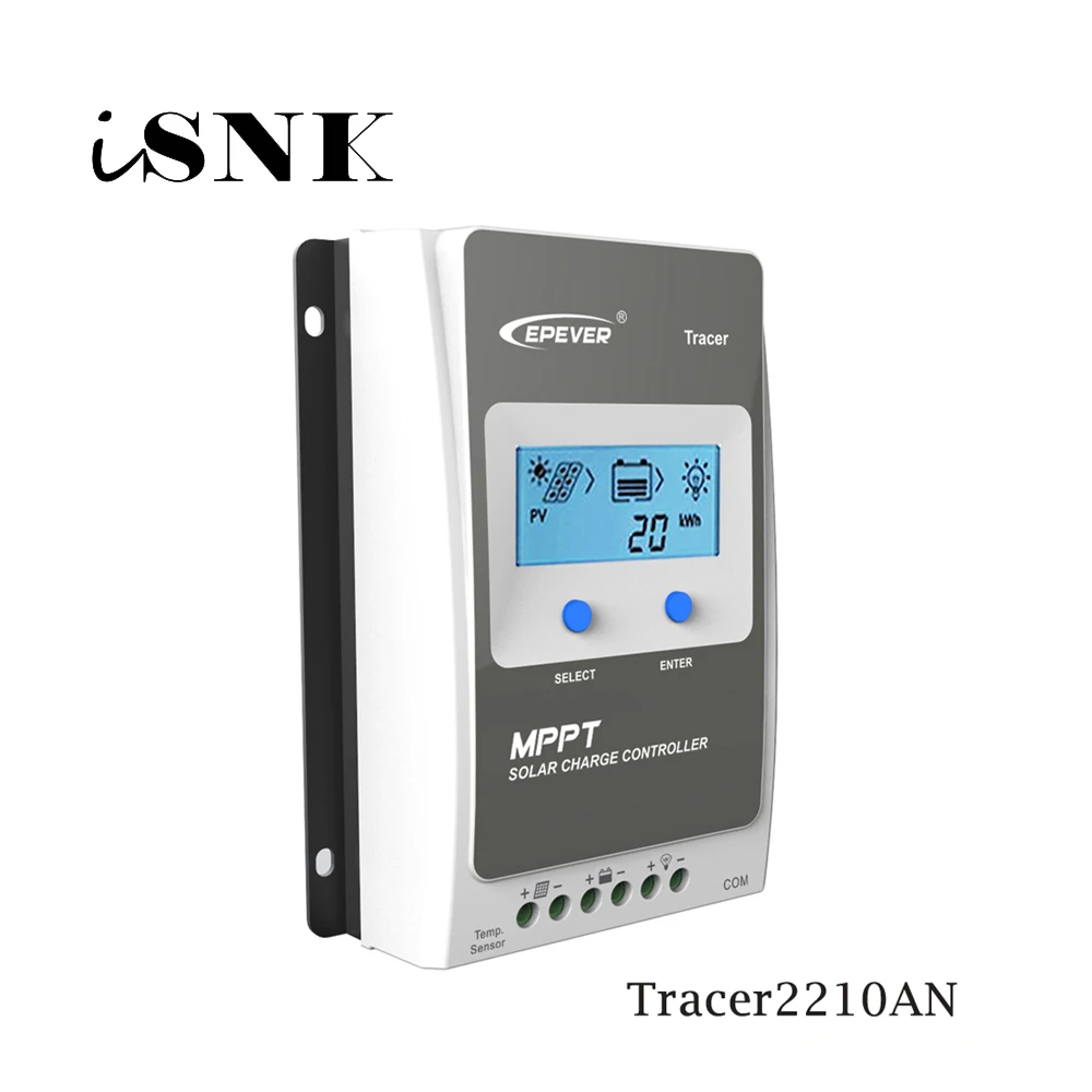 Tracer2210AN 20A MPPT контроллер солнечного заряда батарея зарядное устройство