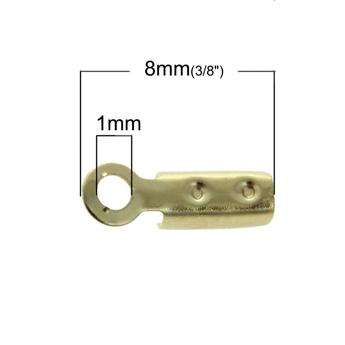 8 сезонов медные обжимные наконечники для шнура ювелирных изделий ожерелья