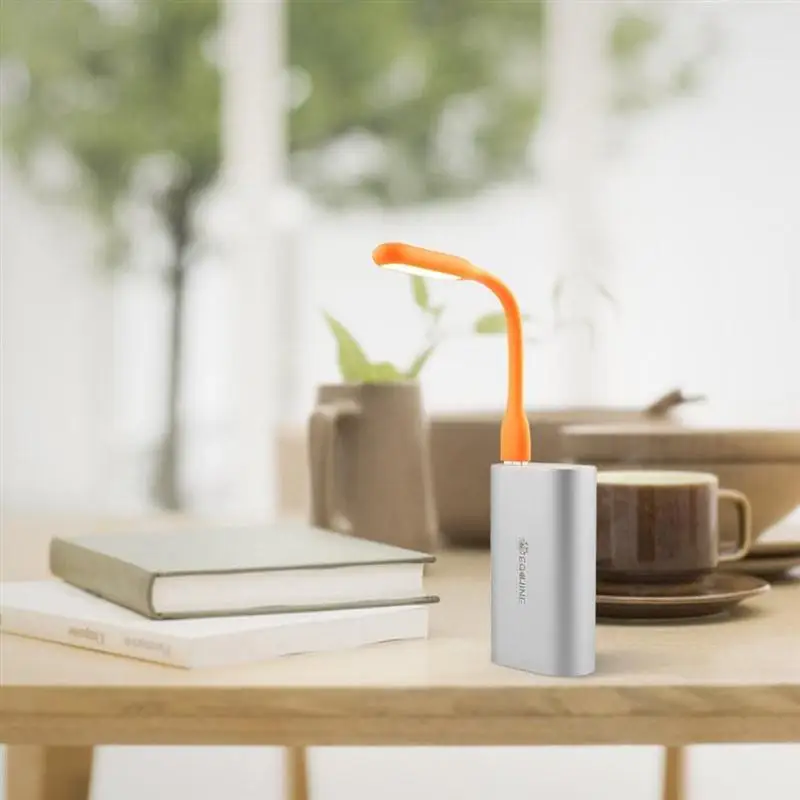 Гибкая 1 2 Вт USB Light Складная Портативный Glow яркий чтение светодиодный настольная
