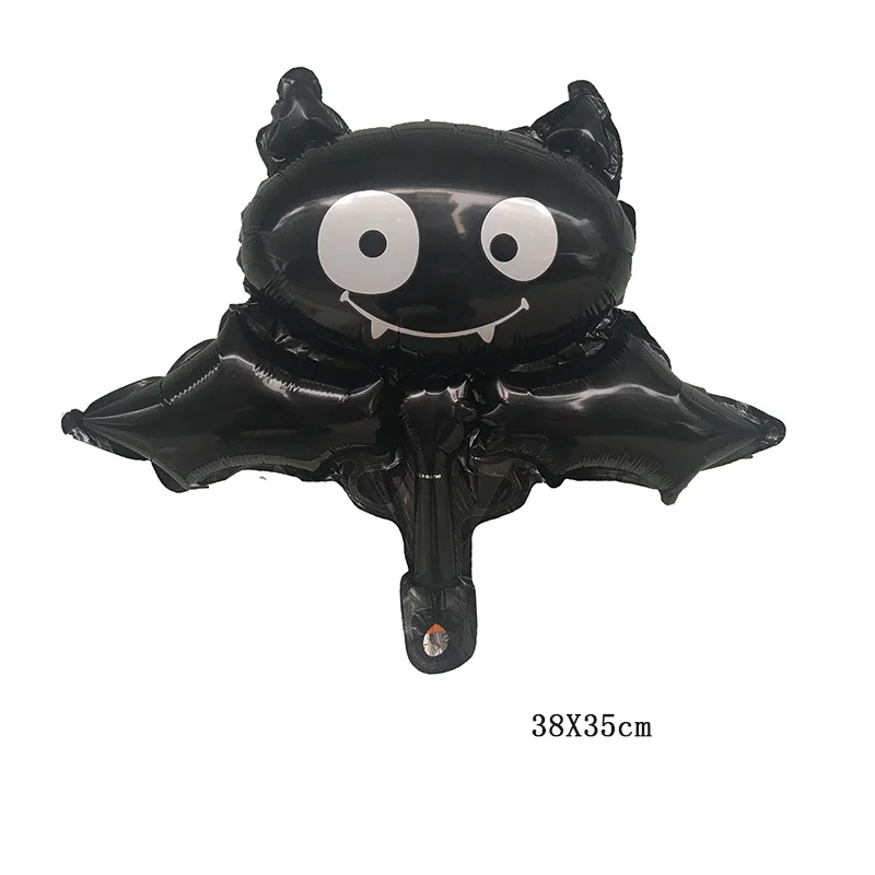 1 pcs 5 Styles Mini Black Cat Pumpkin Bat Skull Halloween Eve Foil Balloons Decor Inflatable toys Helium Balloon Party Supplies | Дом и сад