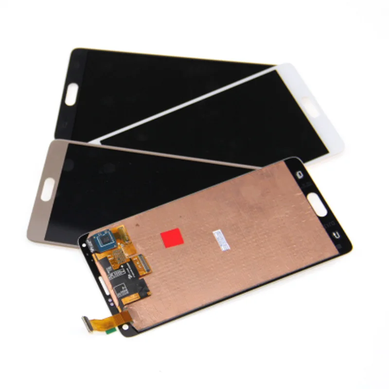 Super AMOLED для samsung Galaxy Note 4 N910 N910C N910A ЖК-дисплей дисплей сенсорный экран дигитайзер