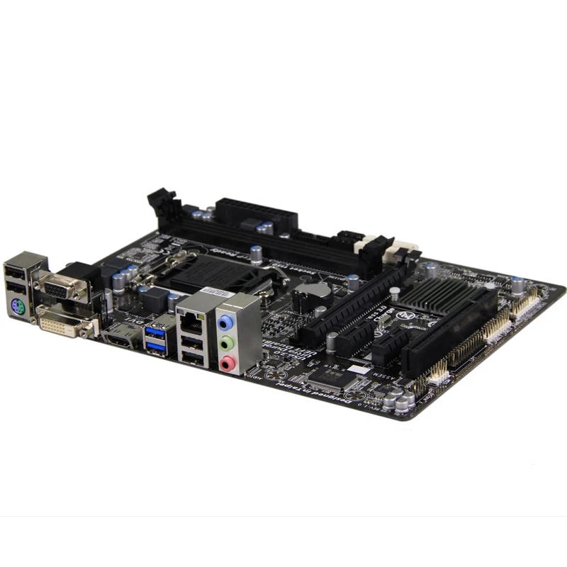 Настольная Материнская плата GIGABYTE GA B85M HD3 LGA1150 DDR3 i3 i5 i7 USB3.0 Micro ATX|Материнские платы|