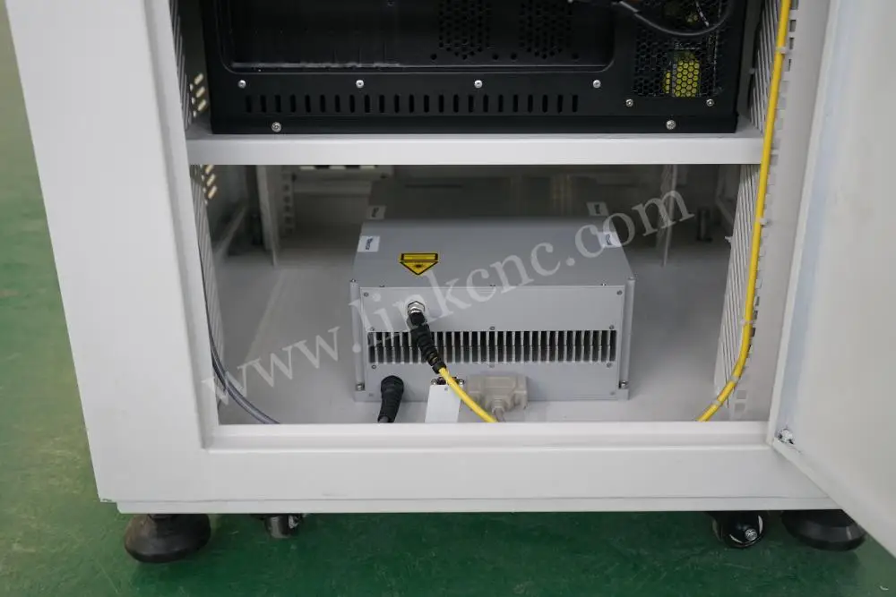 Raycus волоконно лазерная маркировочная машина Настольный алюминиевый рабочий