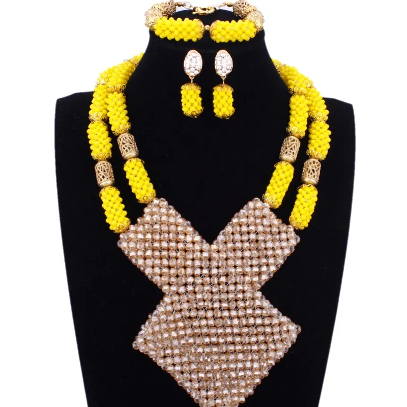 4 ujewelry ювелирные комплекты dubai Свадебные серебряные нигерийские бусины комплект ювелирных изделий фото наборы свадебных украшений для Для женщин