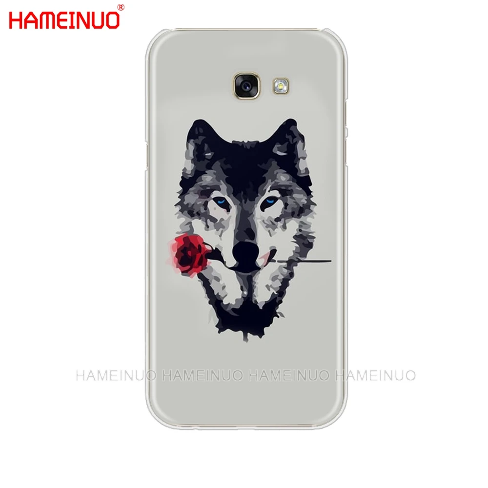 HAMEINUO Темная ночь волк сотового телефона чехол КРЫШКА ДЛЯ samsung Galaxy A3 A310 A5 A510 A7 A8 A9 - Цвет: 81455