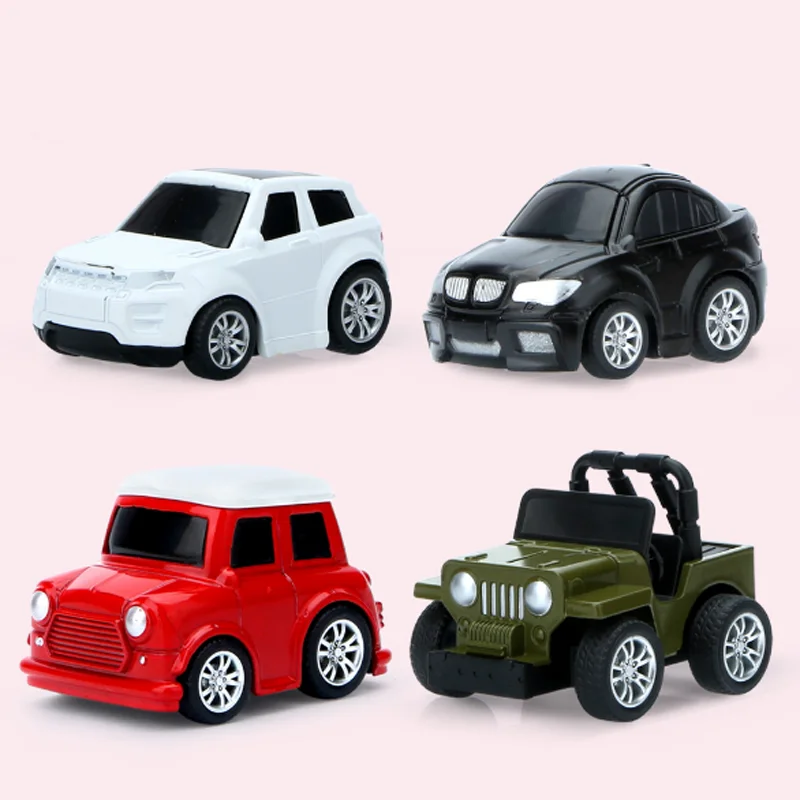 4 шт./компл. красочные электронные игрушки автоматическое управление Diecasts