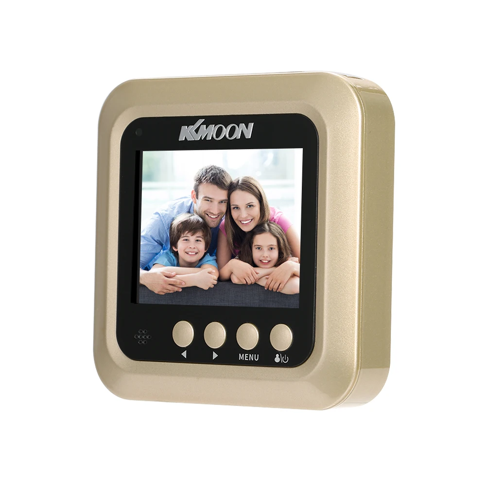 ЖК дисплей Цифровой глазок PIR дверной звонок ИК камера ночное видение фото/видео