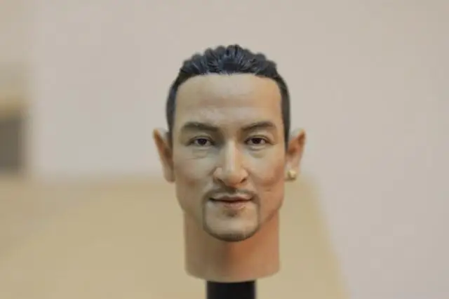 1/6 scale figure doll head shape for 12