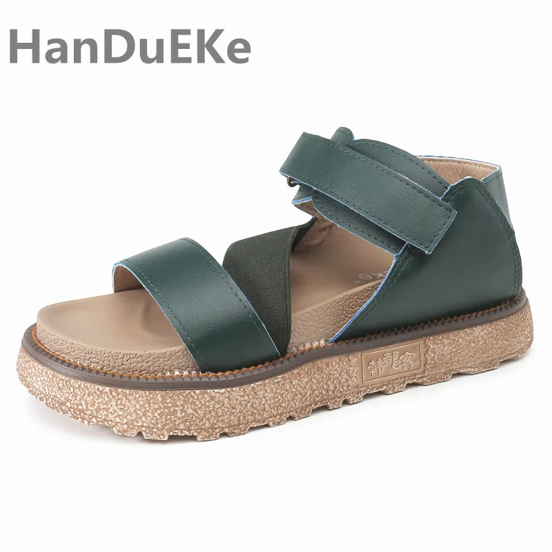 NEW Arrivals Summer Women's Sandals Big Size 41 42 43 Ladies Platform Shoes Casual Flat Heel Women White | Обувь