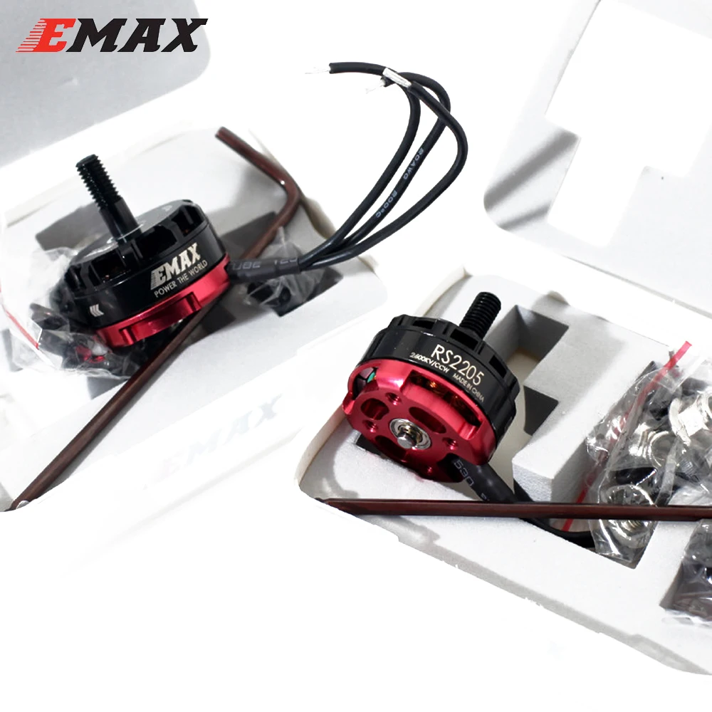 Emax RS2205 2300KV/2600KV бесщеточный двигатель для QAV200 210 250 FPV Quad Racing QAV R180 220 260 (включая