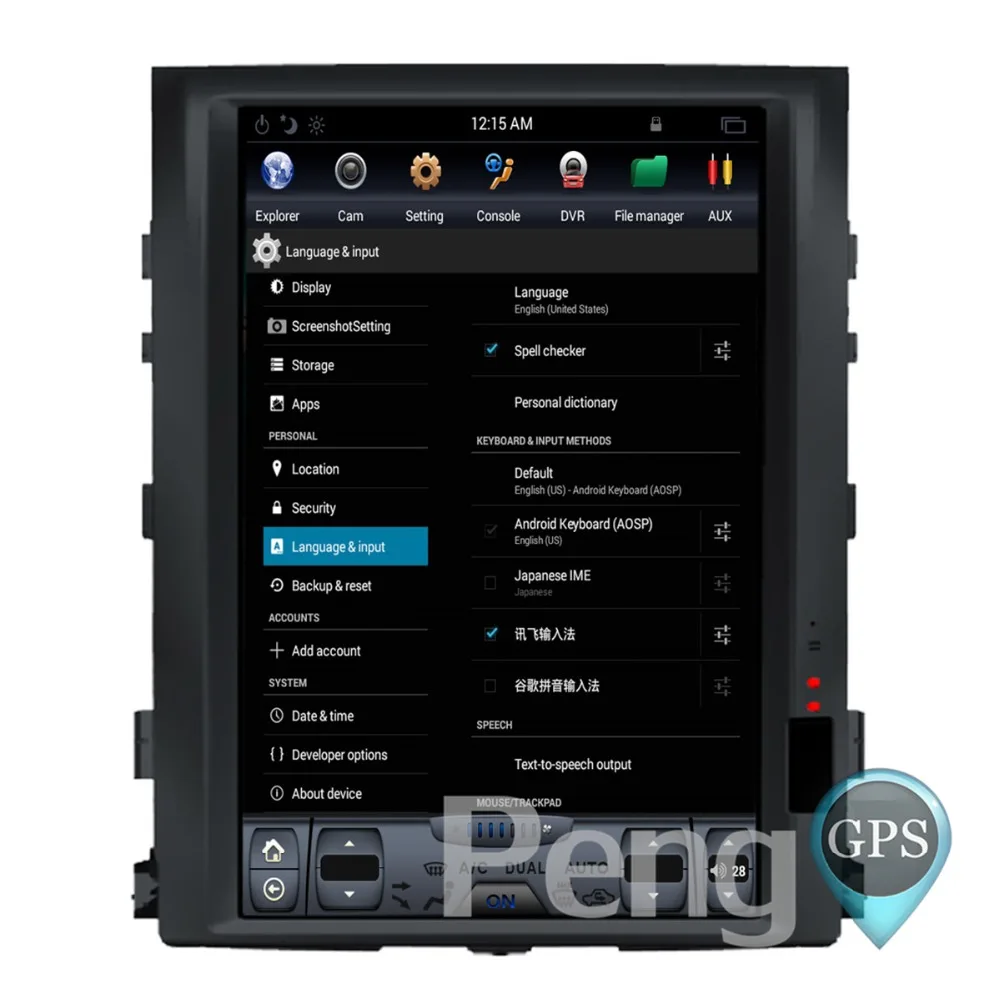 16 дюймов Android автомобильный gps-навигатор dvd-плеер для Toyota Land Cruiser LC200 2008- поддерживает заводскую навигацию Tesla Stely