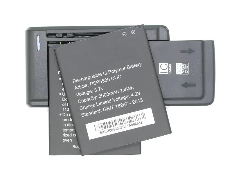 Seasonye 2x2000mAh/5505 WH PSP 5505 DUO сменный аккумулятор + универсальное зарядное устройство