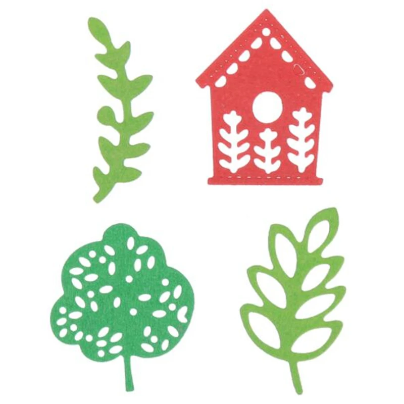 

YLCD1105 Tree House Metal Cutting Dies For Scrapbooking Stencils DIY Album Cards Decoration Embossing Folder Craft Die Cuts New