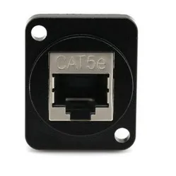 5 шт./лот D тип RJ45 Cat5e сетевой штекер Шасси панельный разъем аудио разъем|connector wire|rj45