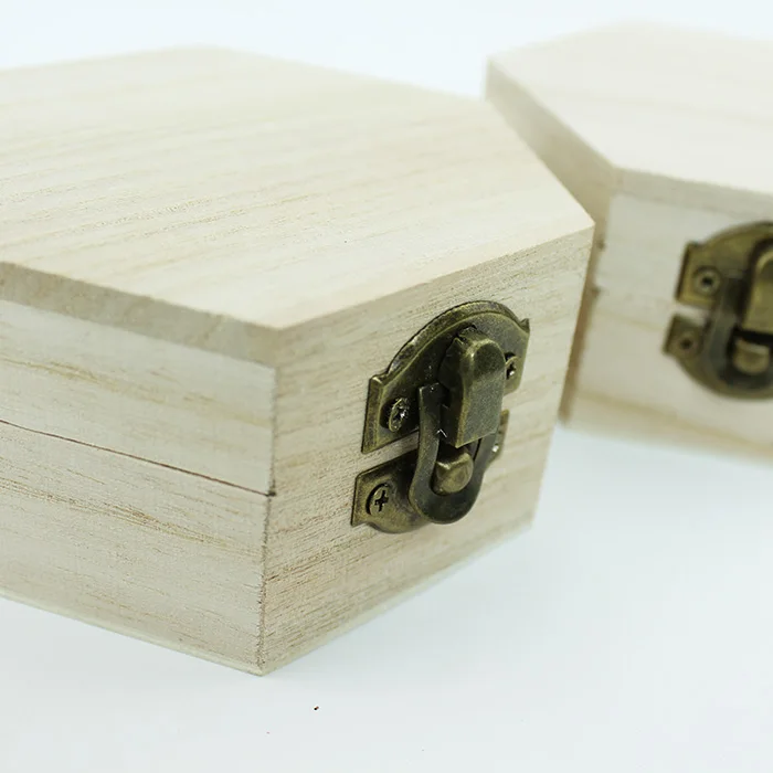 4 шт./лот. Краска НЕОБРАБОТАННАЯ деревянная коробка драгоценный камень случае