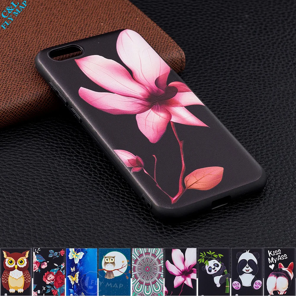 Emboss Case for Huawei Honor 7S Honor7S DUA L22 L21 LX1 Soft Phone Cover S7 DUA-L22 DUA-L21 Silicone Back |