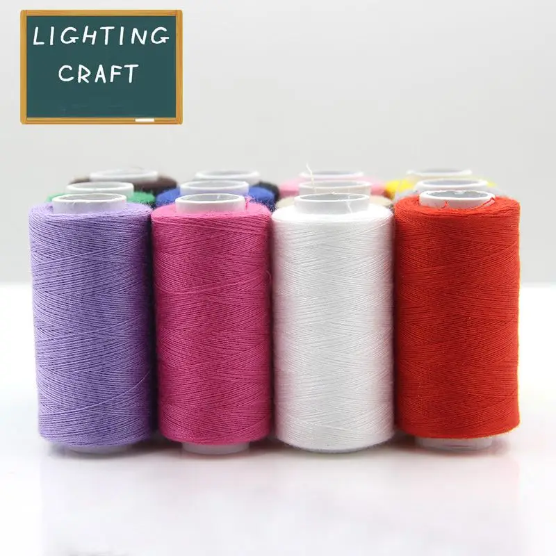 12 цветов/партия 350 м в рулоне 4200 м|thread for sewing machine|polyester threadthread |